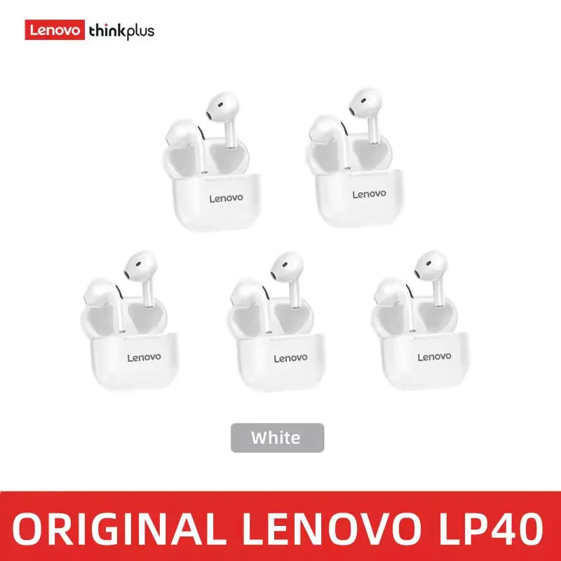 White 5PCS Color TWS Bluetooth Earbuds With Mic – Touch Control, Waterproof